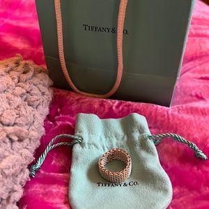 Tiffany & Co. Somerset Mesh Ring